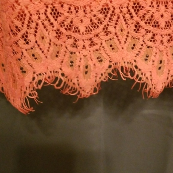 Stella Luce crocheted overlay dress size M - Picture 2 of 7